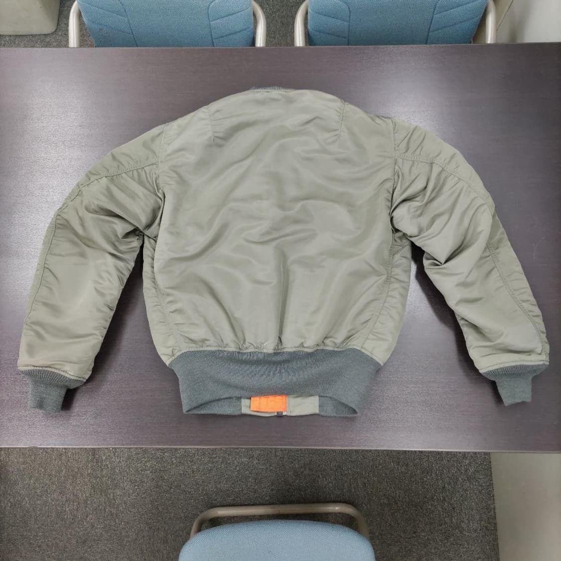 토이즈맥코이 스티브맥퀸 ma-1 세이지컬러 S 상품이미지2