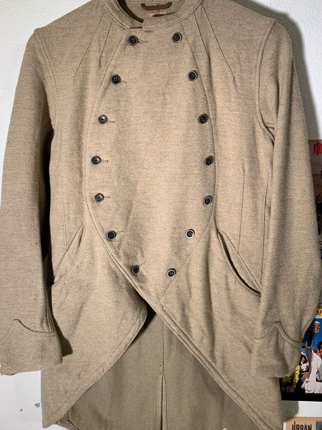 캐피탈 베이지 나폴레옹 아티잔 버튼 자켓 상품이미지3