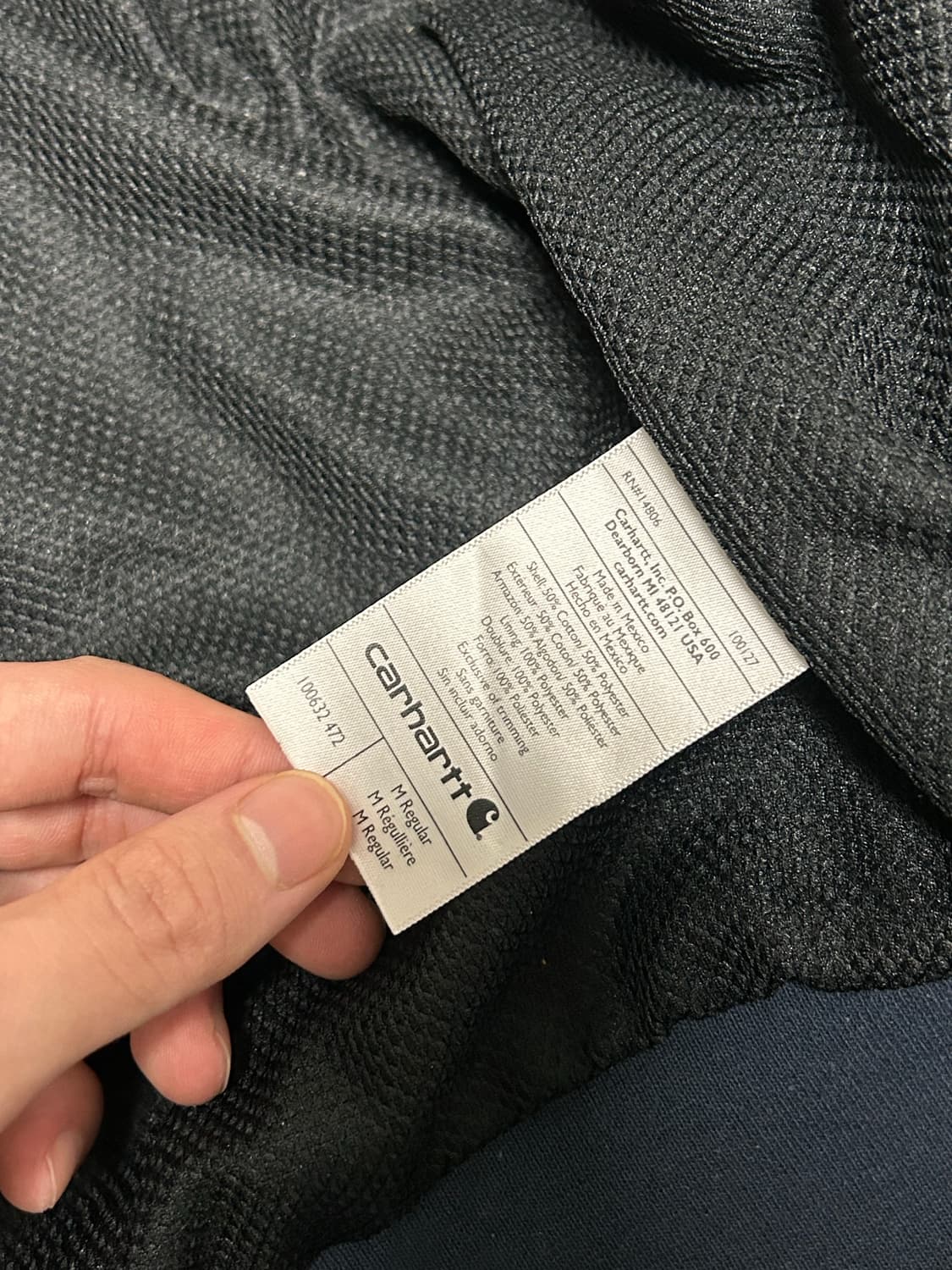 칼하트 써멀 후드집업 상품이미지5