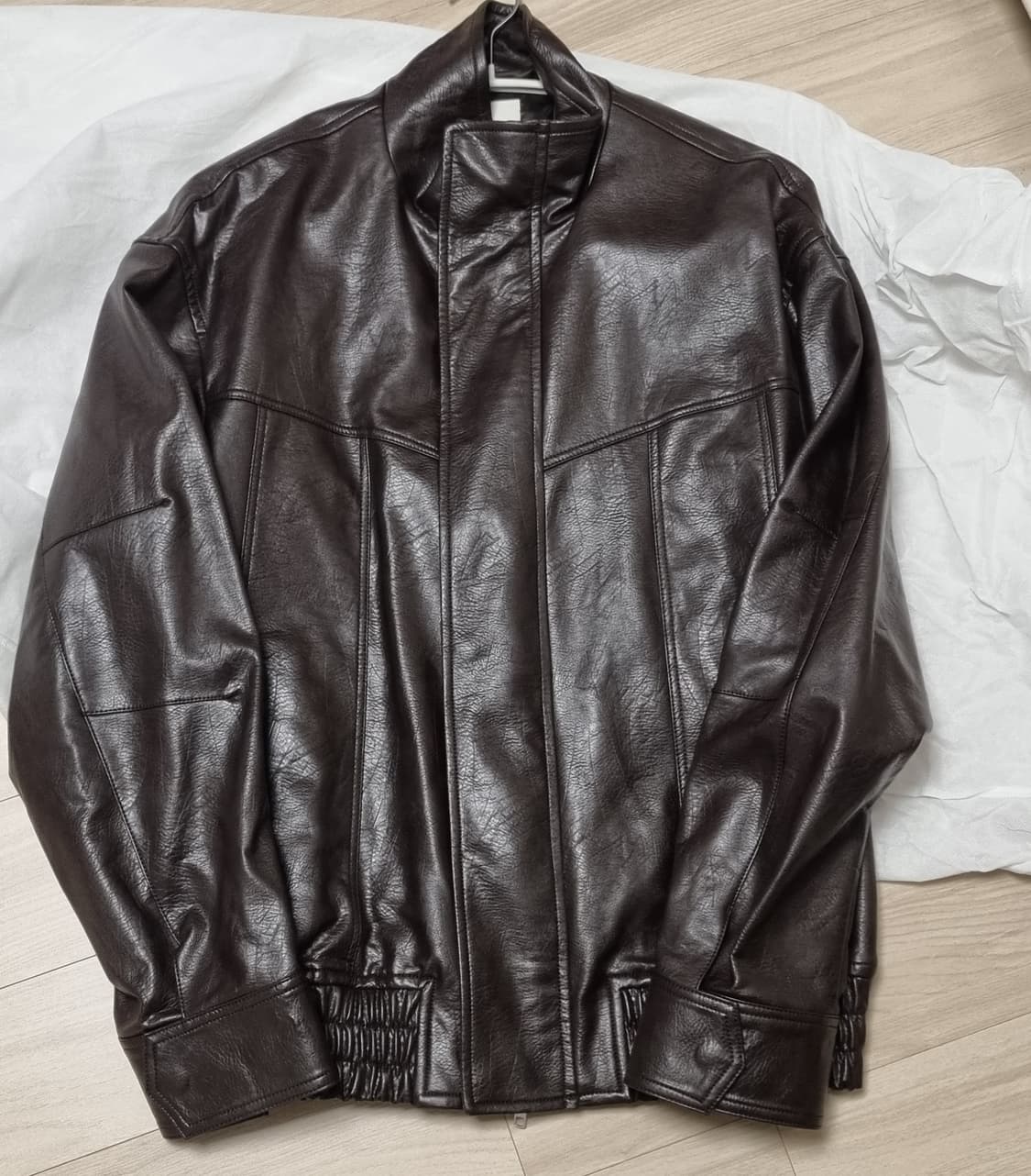 [S] 벨리에 에코레더 블루종 브라운 상품이미지2