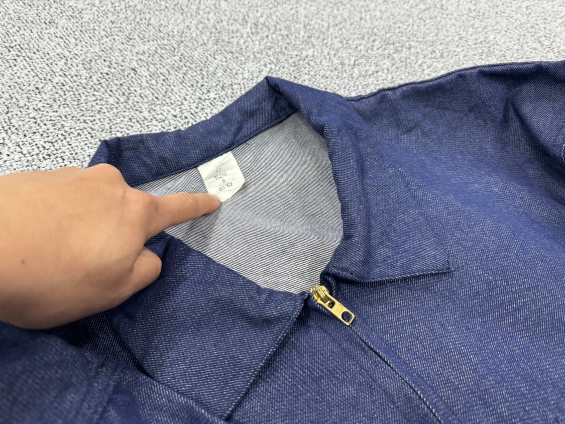 [XL] 80s 데드스탁 데님 블루종 상품이미지3