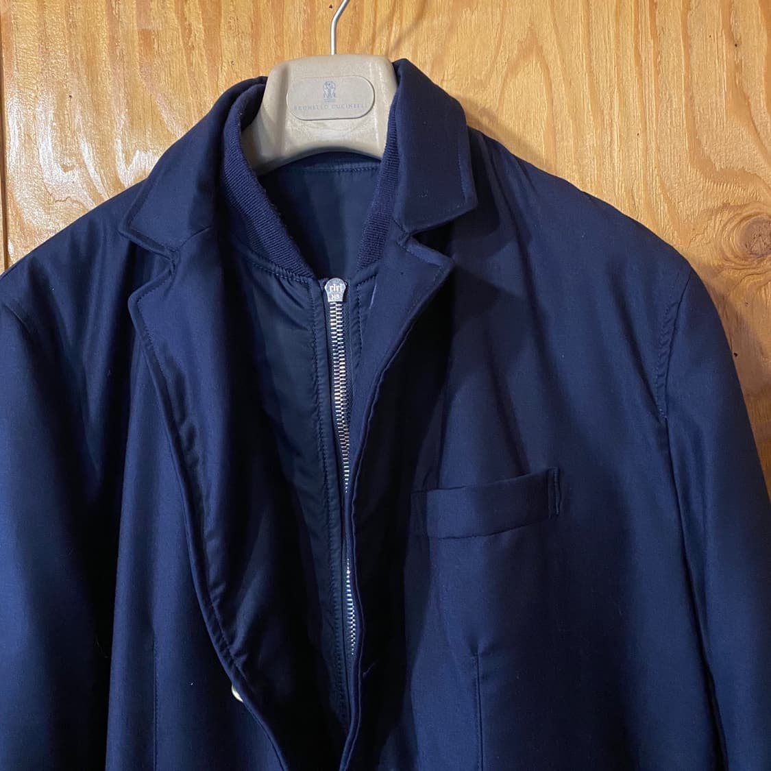 로로피아나 x 히로시 후지와라 2022 리버서블 봄버 자켓 상품이미지5