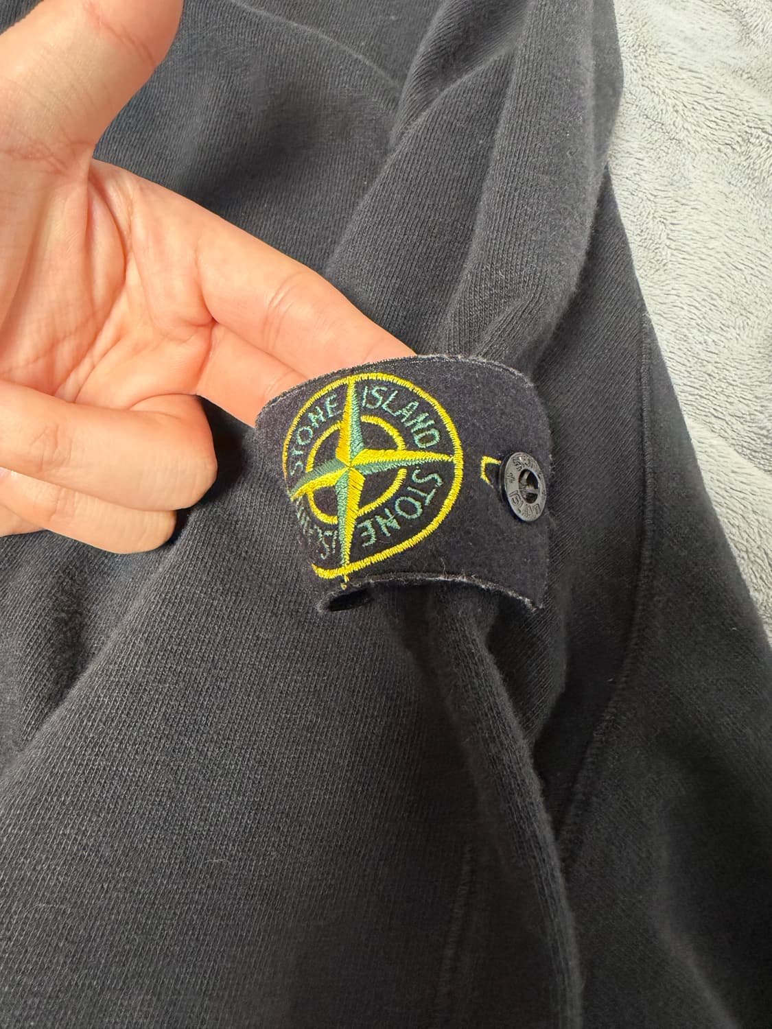 스톤아일랜드 가먼트 다잉 집업  상품이미지5