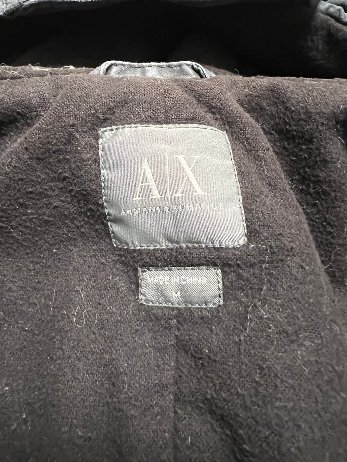 A|X 아르마니 익스체인지 워시드 후드 파카 / 밀리터리 그레이 / M  상품이미지9
