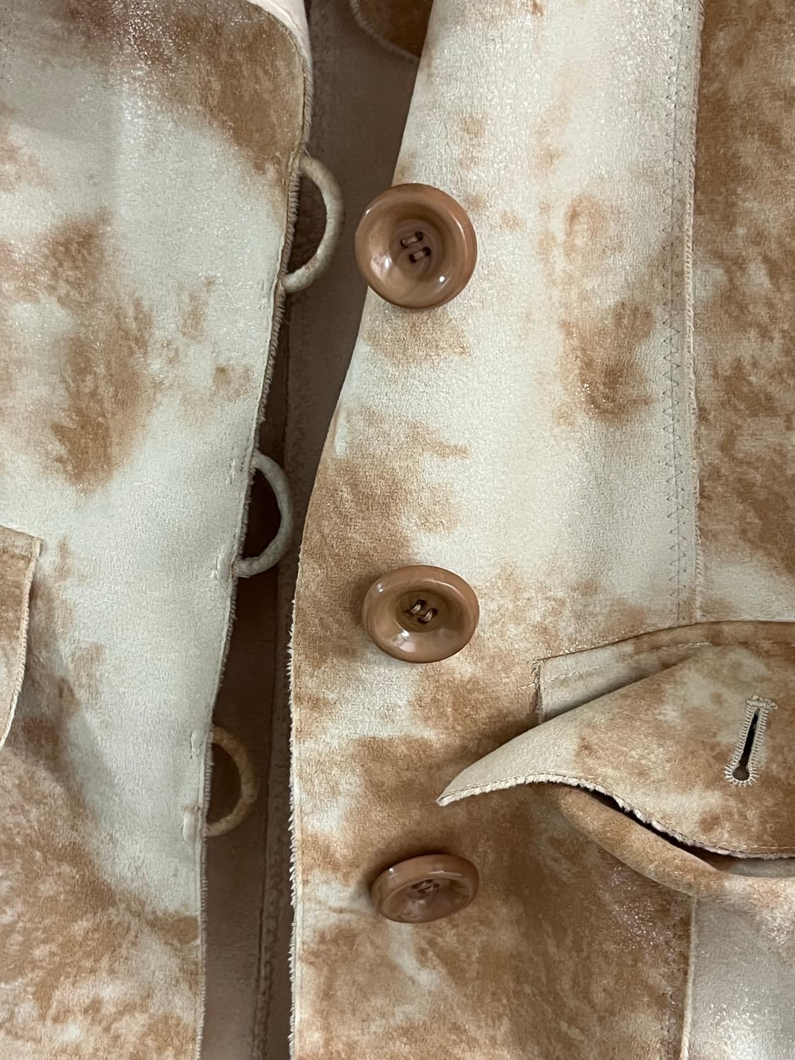 Beige Tie-dyed Mustang 상품이미지4