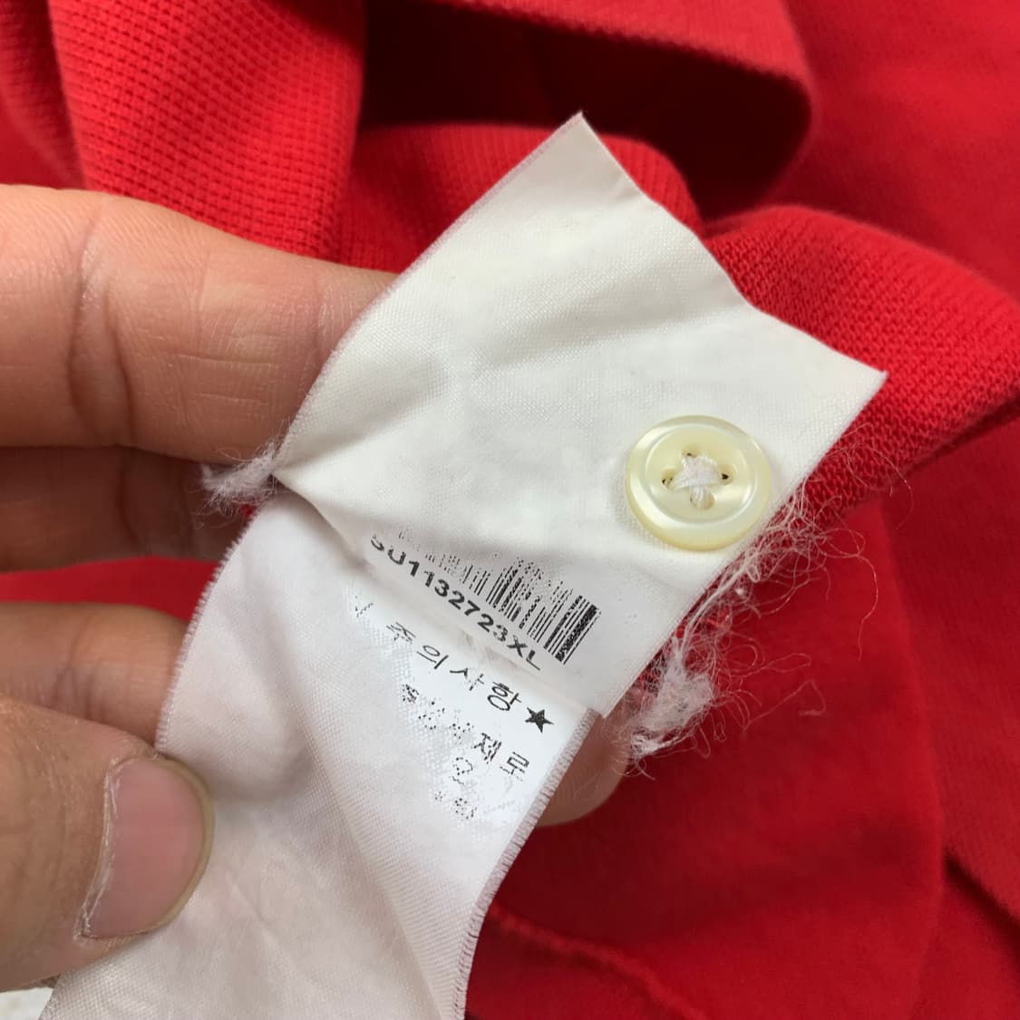 폴로 랄프로렌 LXVII 빅포니 폴로 셔츠 레드  상품이미지5