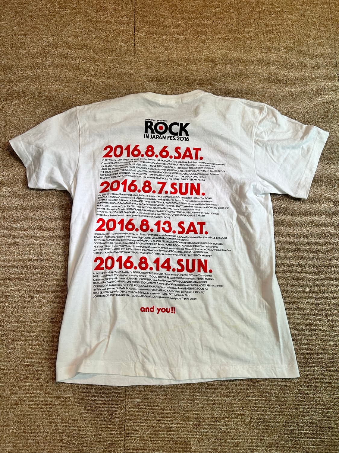 ‘ROCK’ Japan Radio Printing 상품이미지7