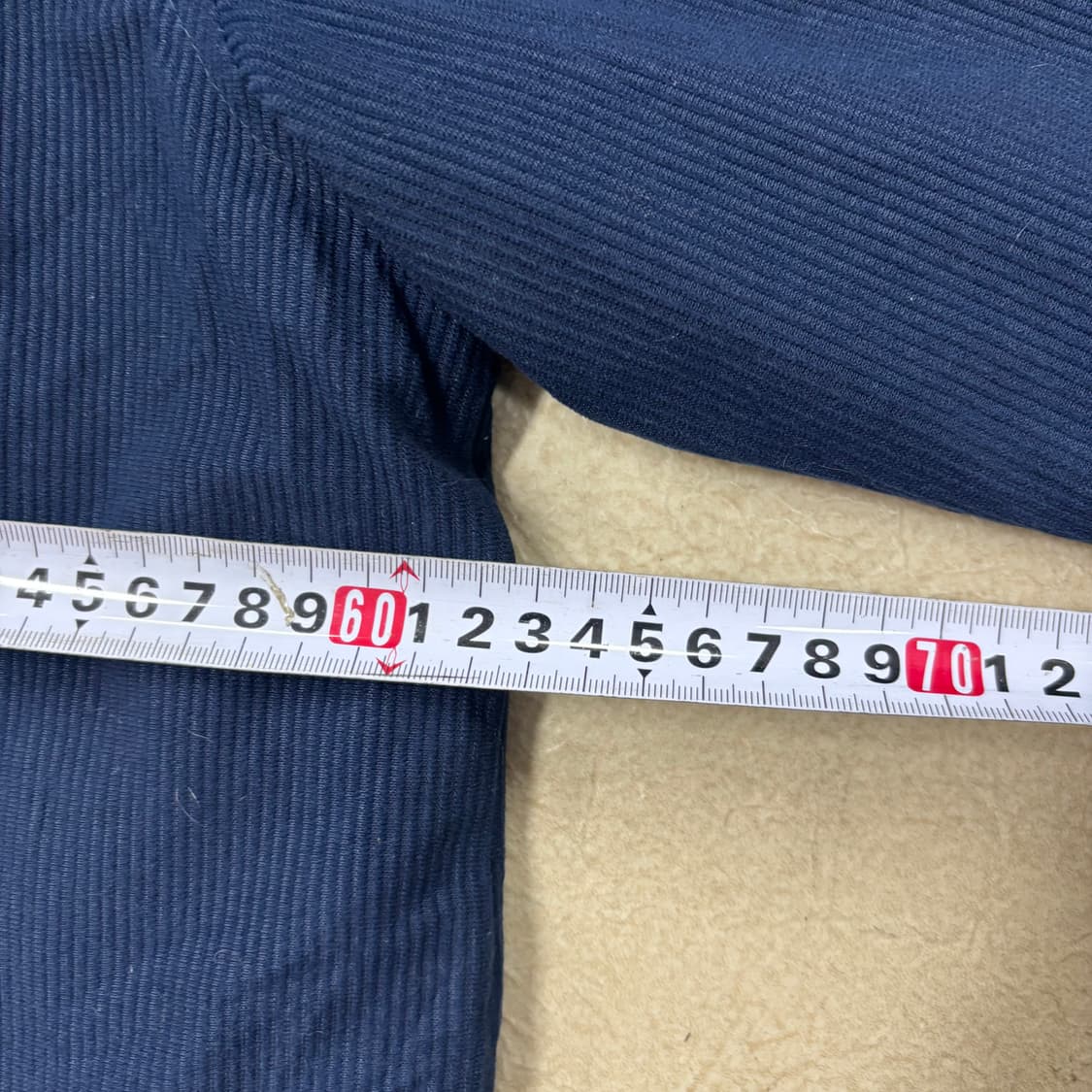 Haband 골지 네이비 자켓 상품이미지5