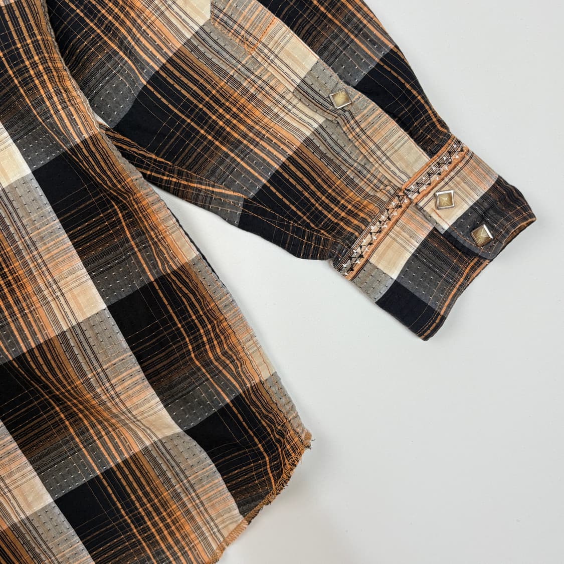 [XXL] 카우보이 웨스턴 셔츠 (브라운) 상품이미지6