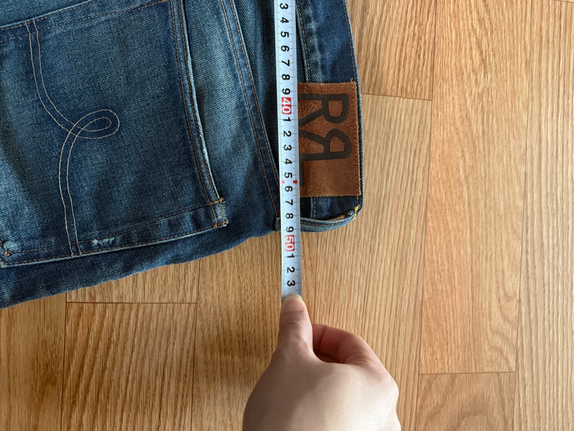 더블알엘 셀비지 진 팬츠 36 상품이미지6