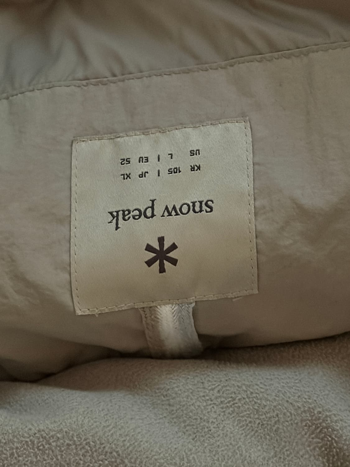 스노우피크 플라잉 다운 패딩 L S24WMG-DJ68 상품이미지4