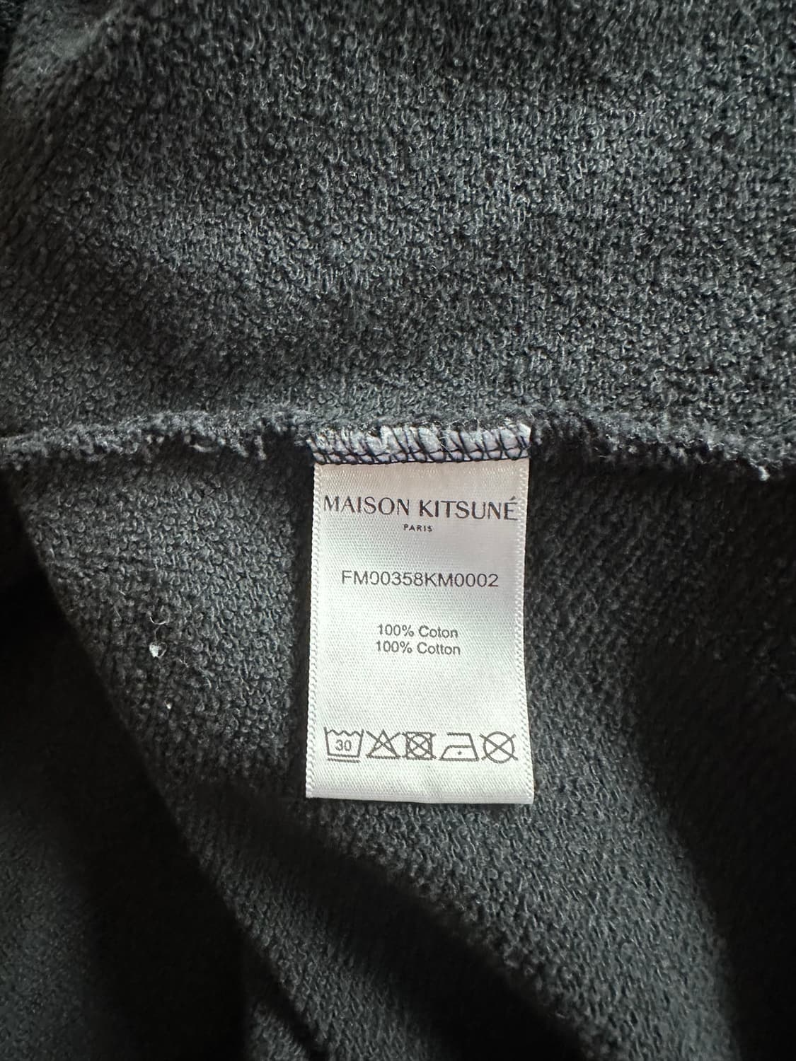 메종키츠네 더블폭스 맨투맨 XL 상품이미지5