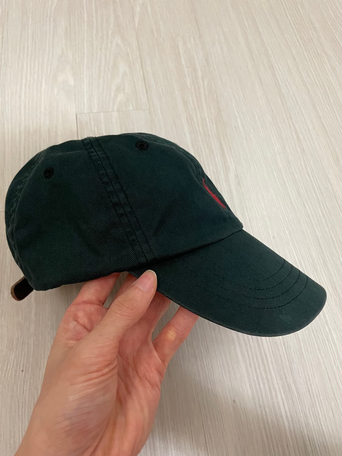 폴로 랄프로렌 블랙 캡모자 볼캡 가죽스트랩 상품이미지3
