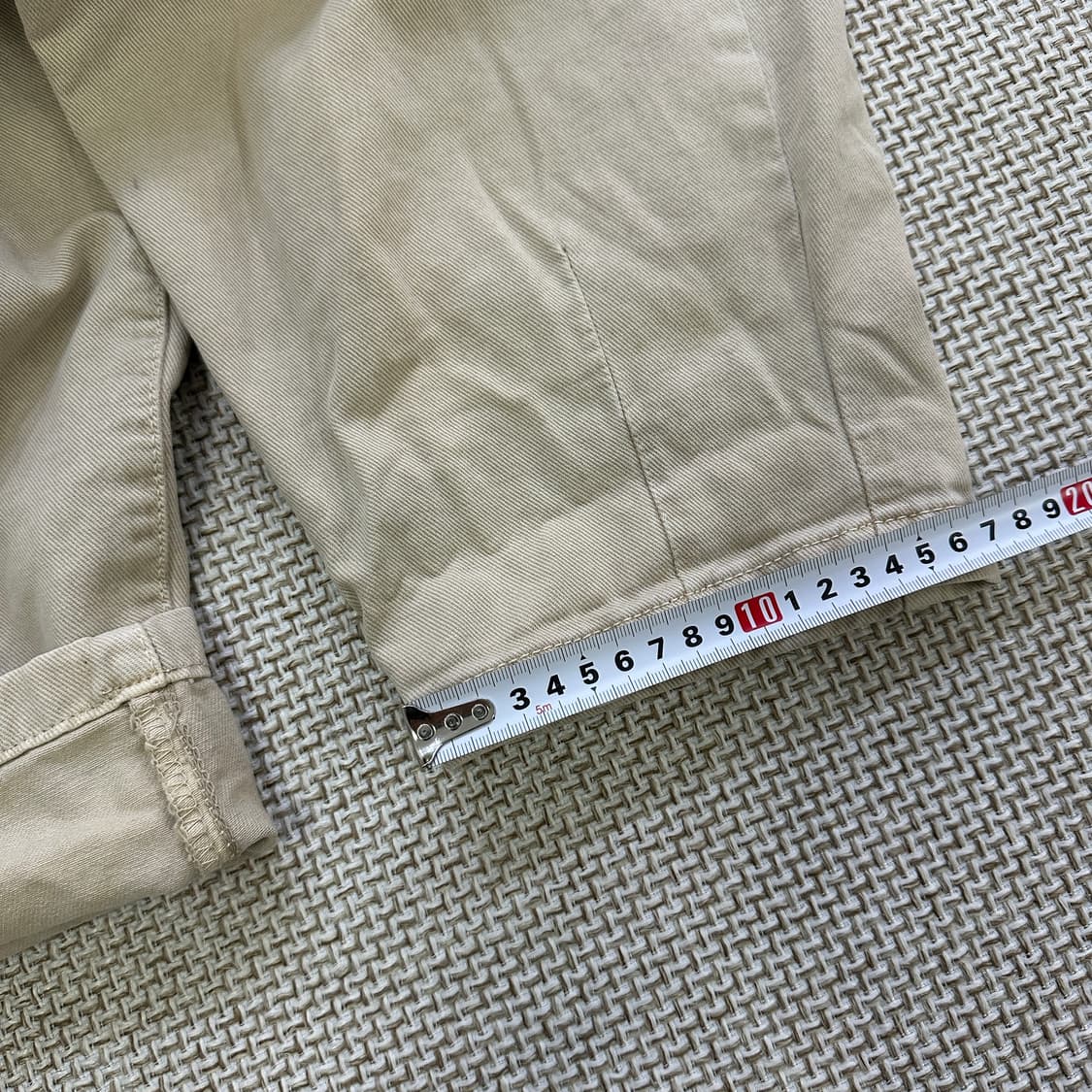 36 자라  베이지 배럴 팬츠 0429D 상품이미지6