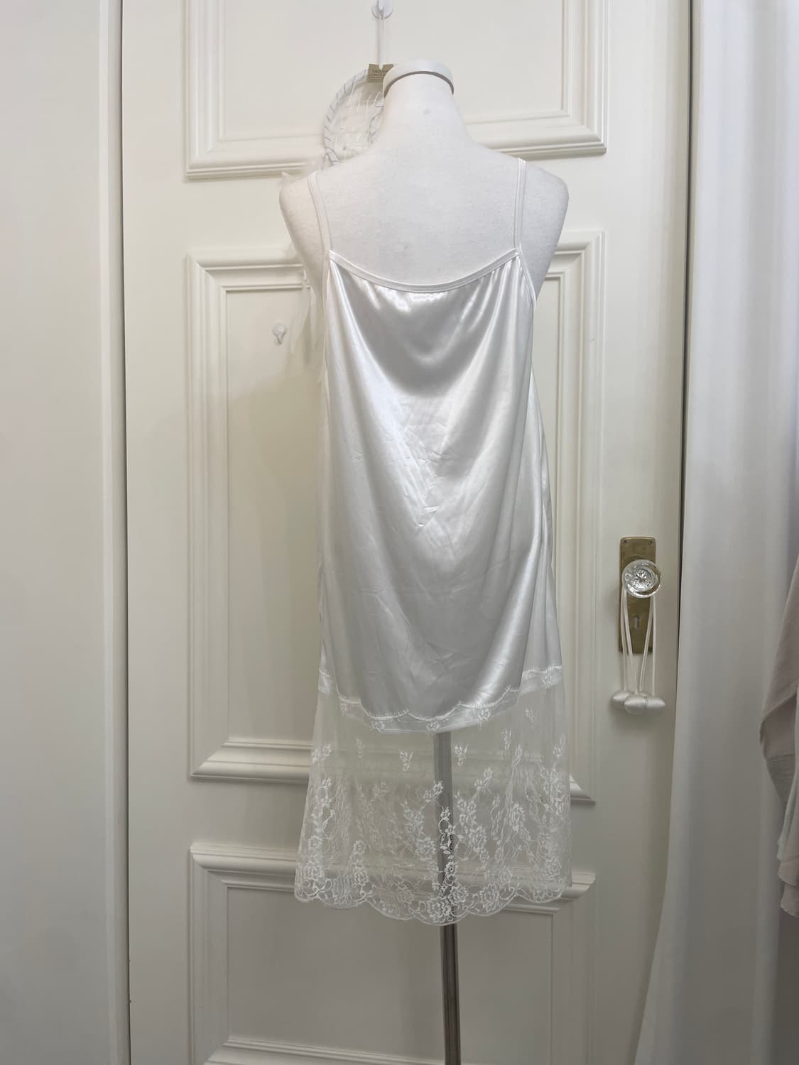 mint pocket long cardigan&white lace sat 상품이미지10