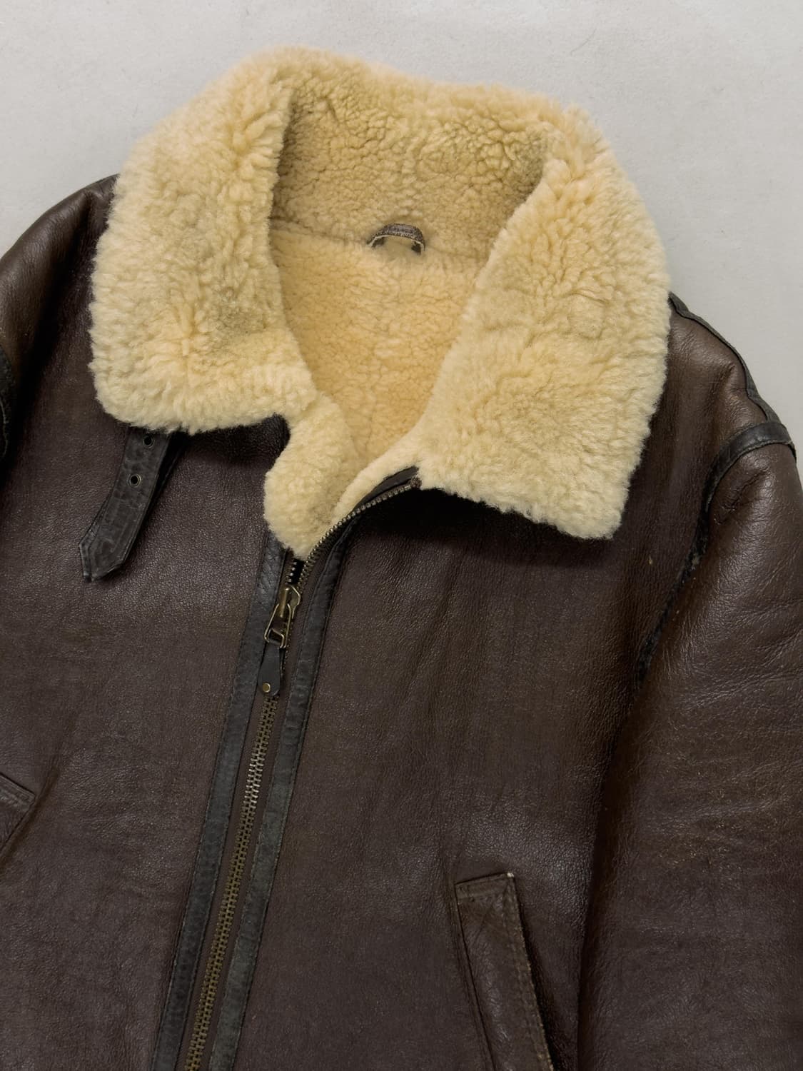 B3 무스탕 무통 자켓 상품이미지2