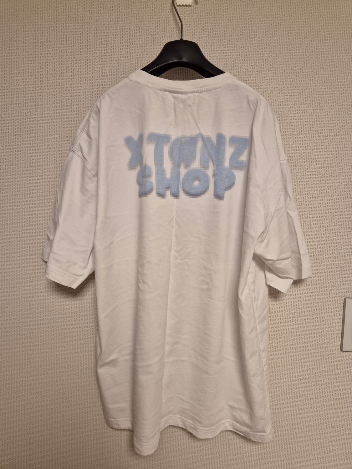 엑스톤즈 XTT127 픽셀 체크 아플리케 티셔츠 L 상품이미지3