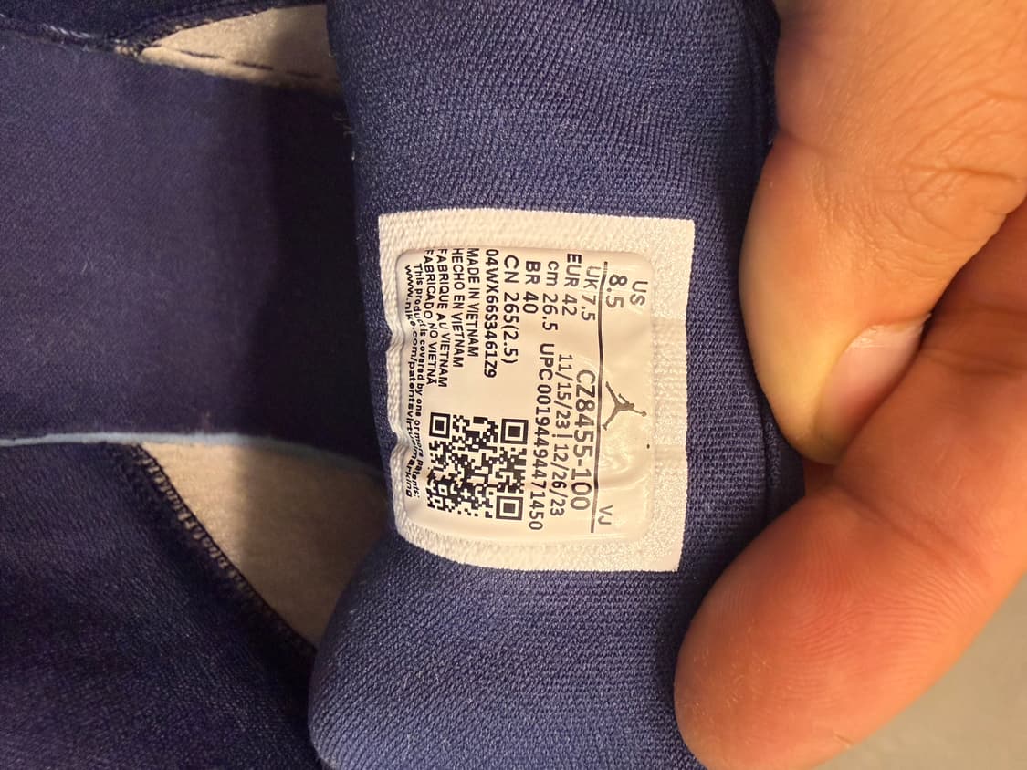 조던 1 로우 SE 워시드 데님 상품이미지3