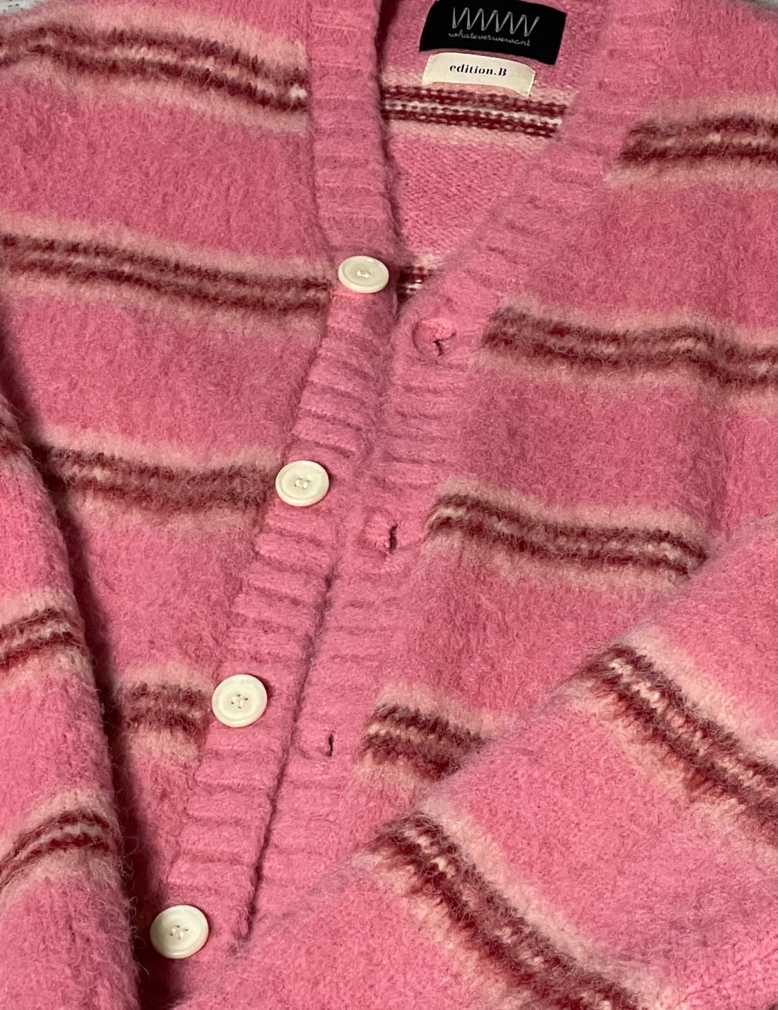 에디션비 모헤어 가디건 상품이미지2