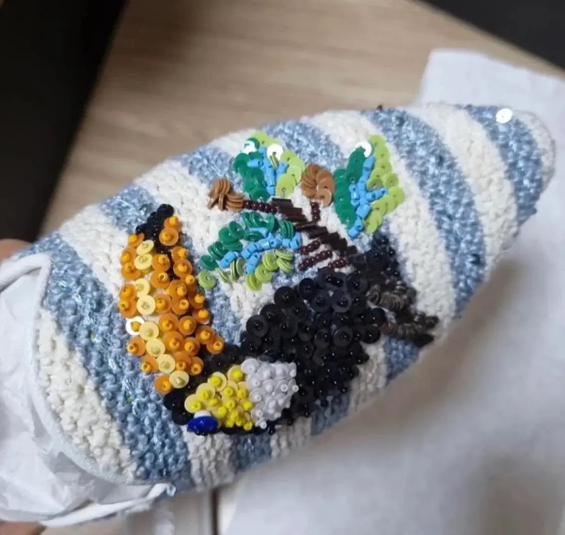 VV14 (Viavela14) 여성 스팽글, 세퀸 뮬, 슬리퍼 37 상품이미지4