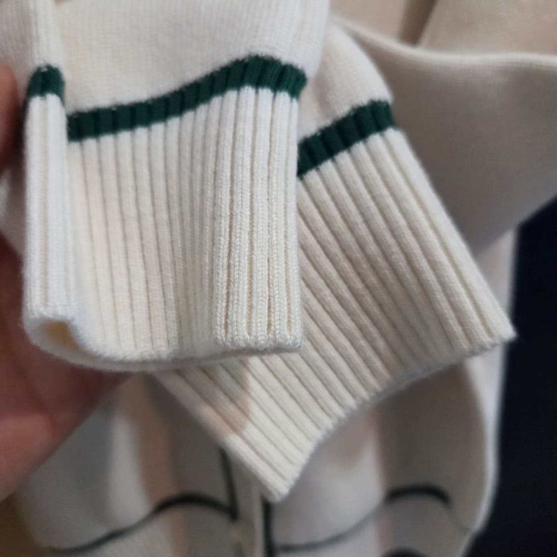 라코스테 주니어 컬러티핑 가디건 상품이미지5