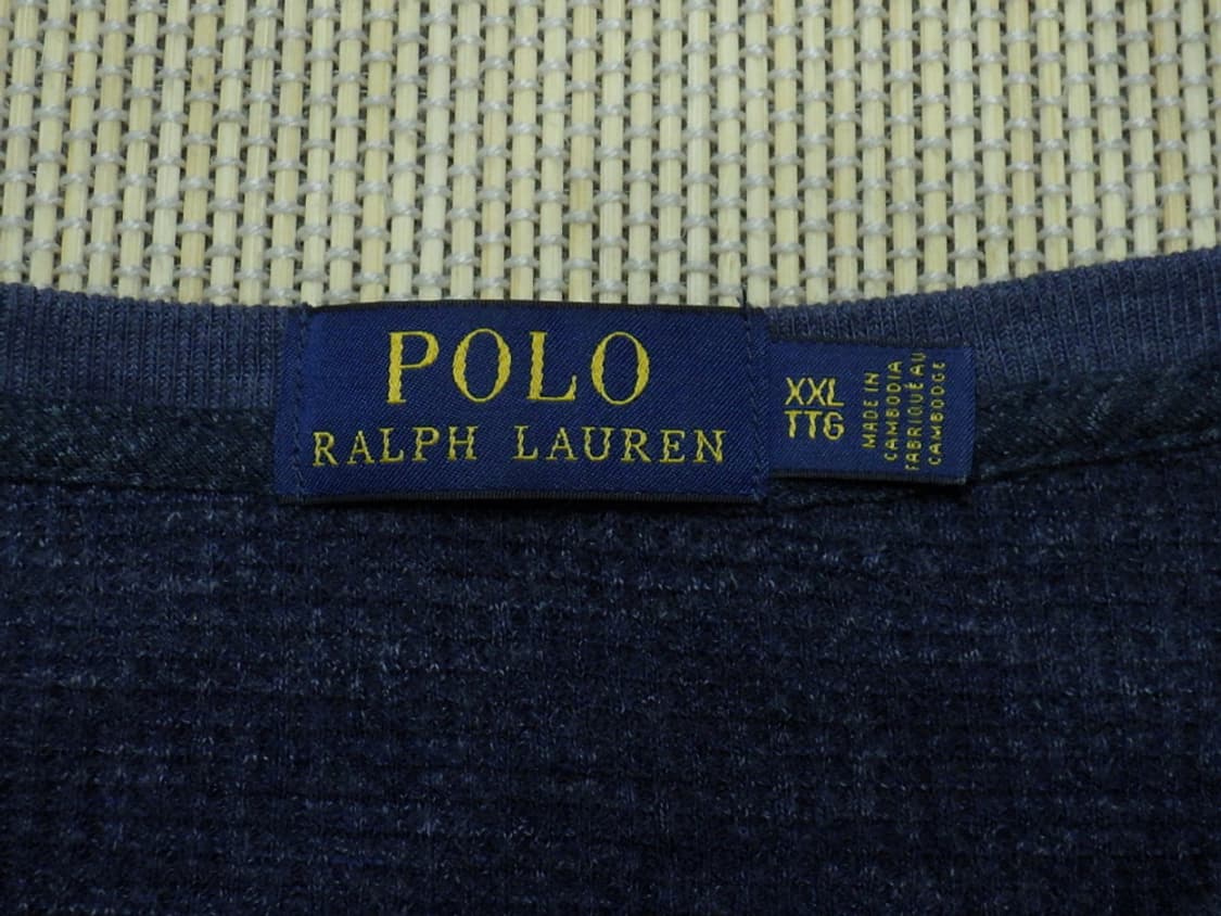 (2XL) 폴로랄프로렌 남성 와플 라운드 긴팔 티셔츠 상품이미지7