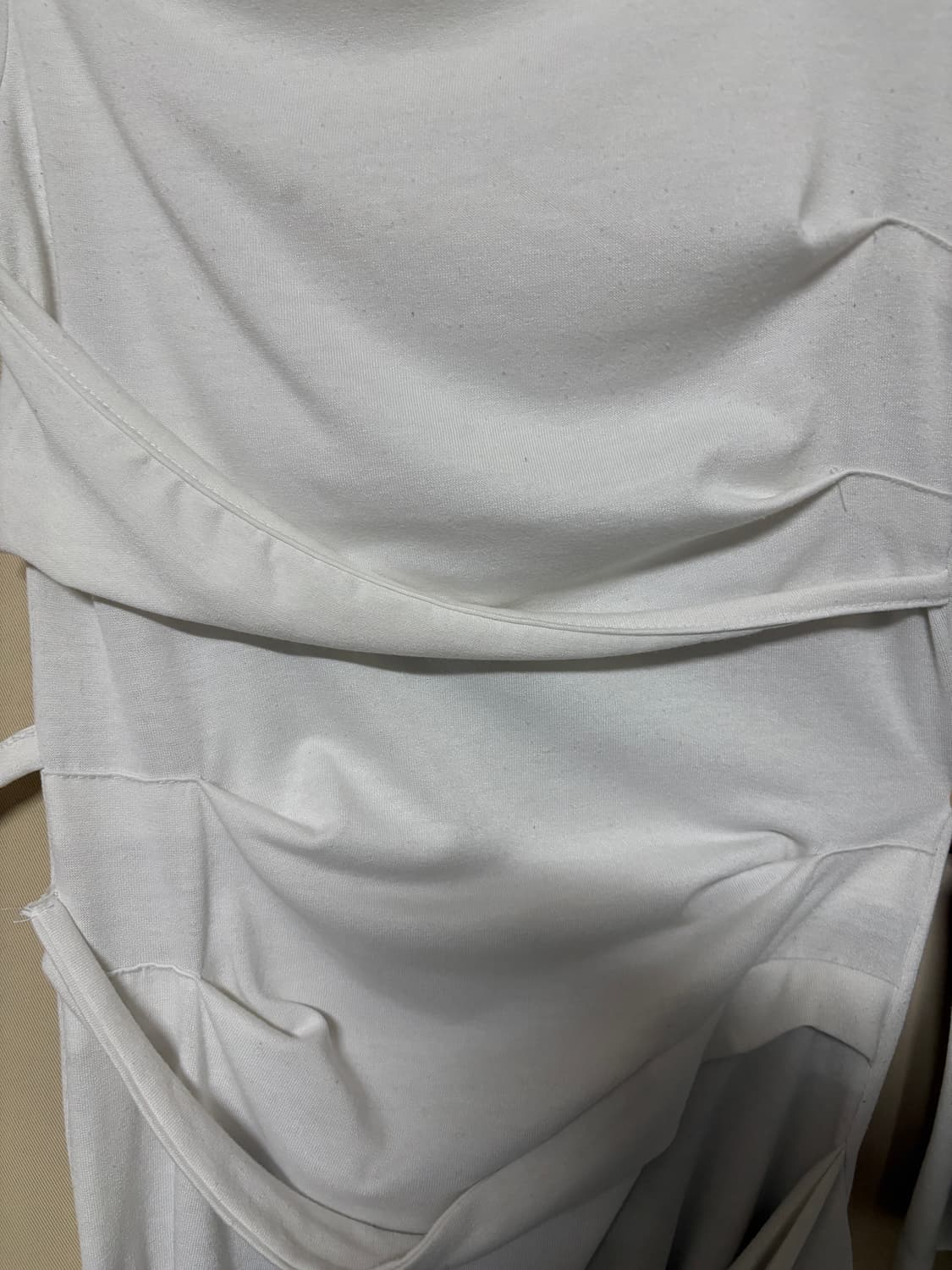 플레어업 Asymmetrical Draped Long Dress 상품이미지4