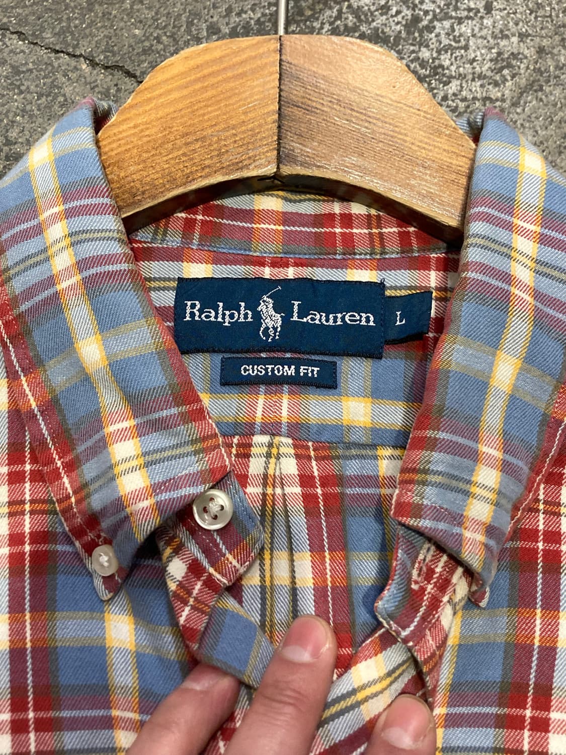 폴로 체크셔츠 상품이미지3