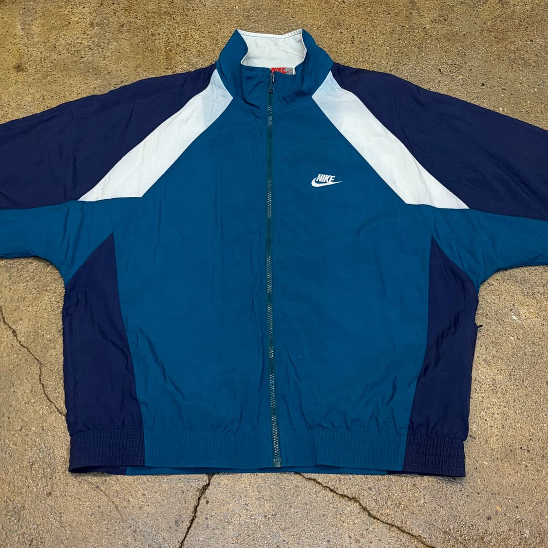레어 80s 미국 빈티지 나이키 스몰 스우시 바람막이 상품이미지3