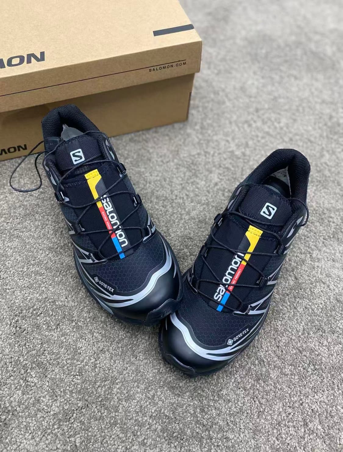 살로몬 XT-6 고어텍스 블랙 실버 270mm 상품이미지5