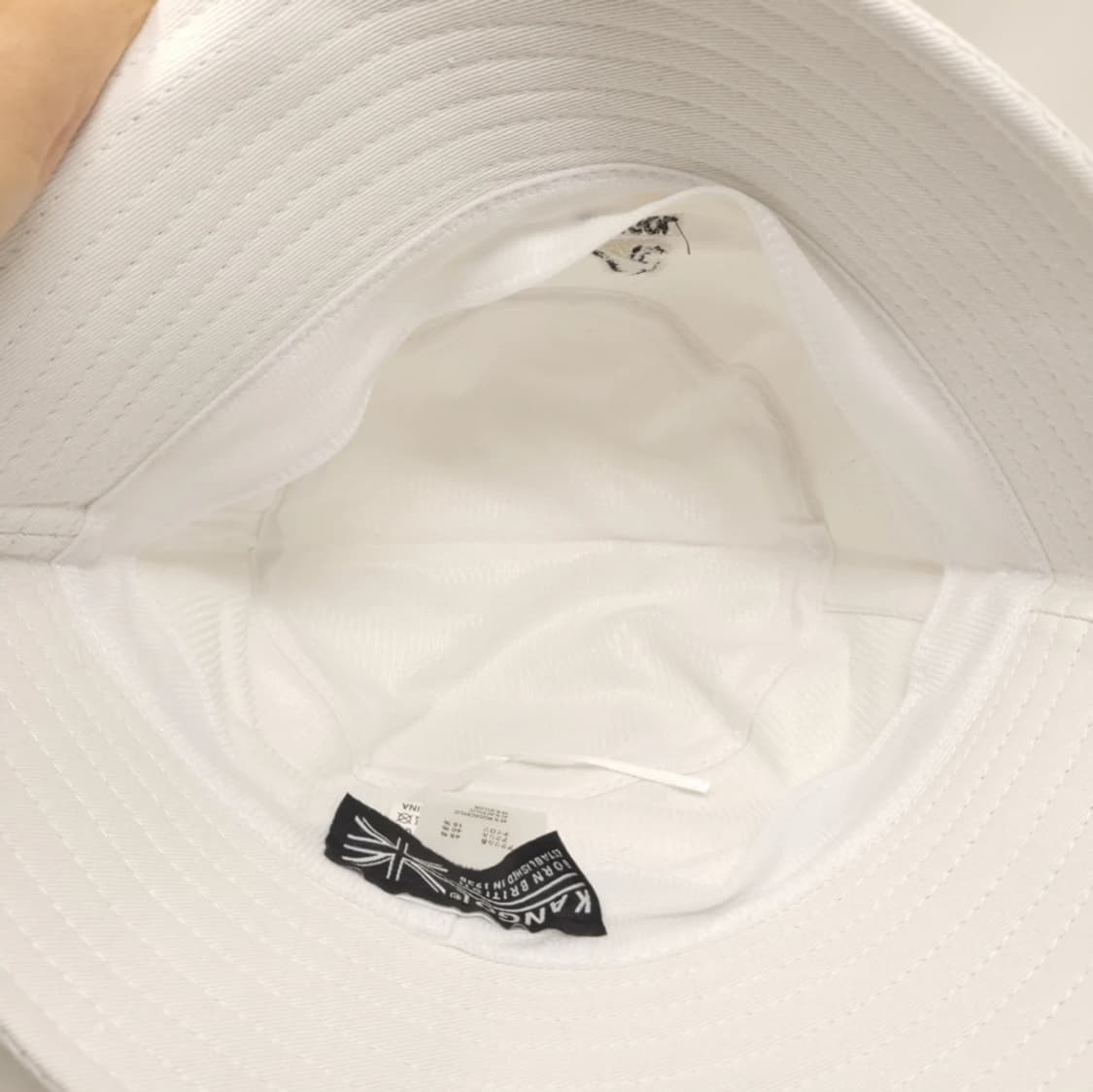 캉골 버뮤다 캐주얼 버킷햇 화이트 상품이미지6