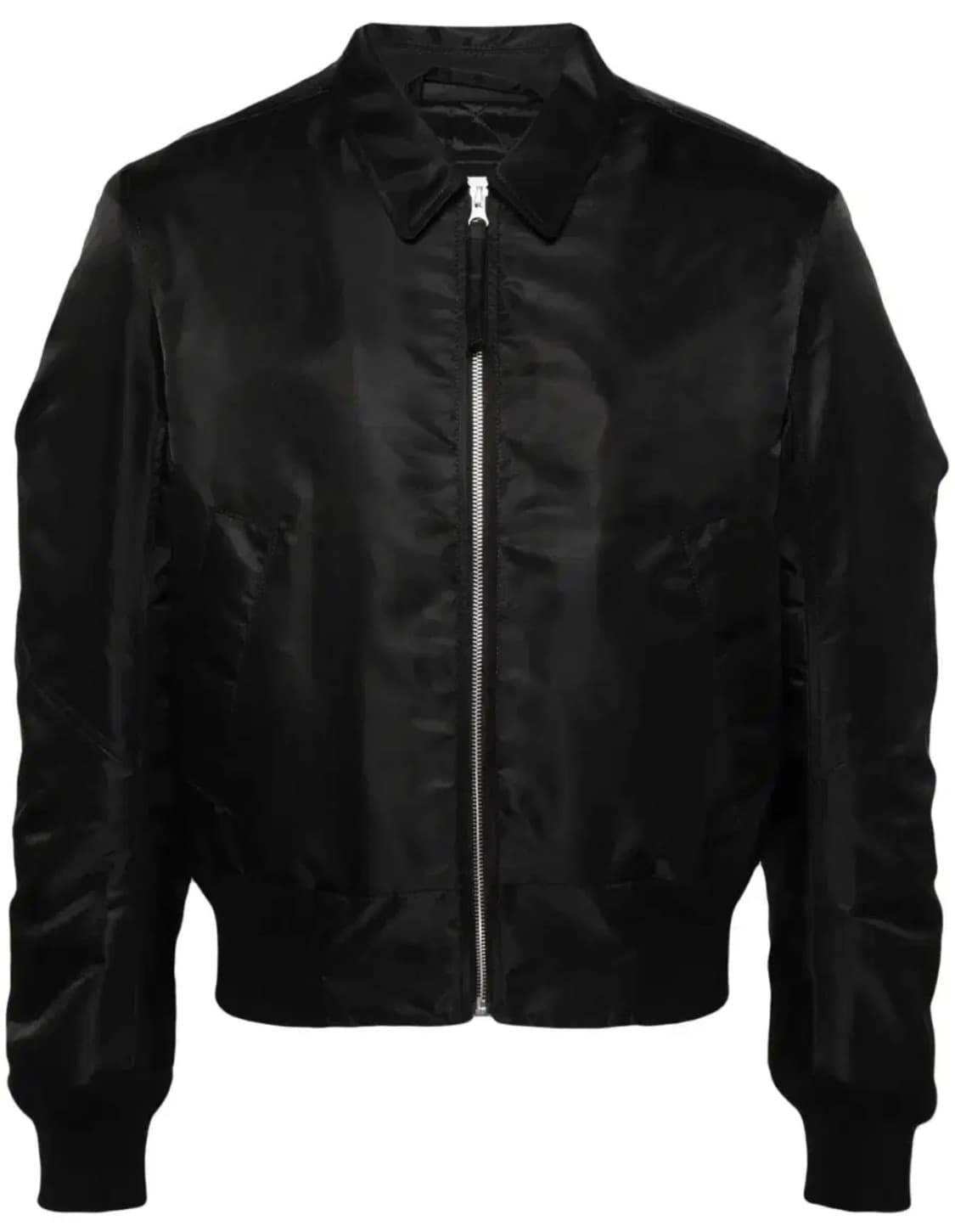 [46] MM6 마르지엘라 나일론 크롭 봄버 스포츠 자켓 블랙 상품이미지1