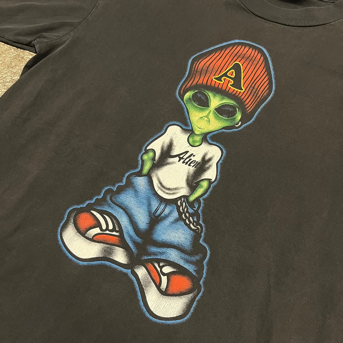 90s 에일리언 워크샵 그래픽 티셔츠 (105) 상품이미지2