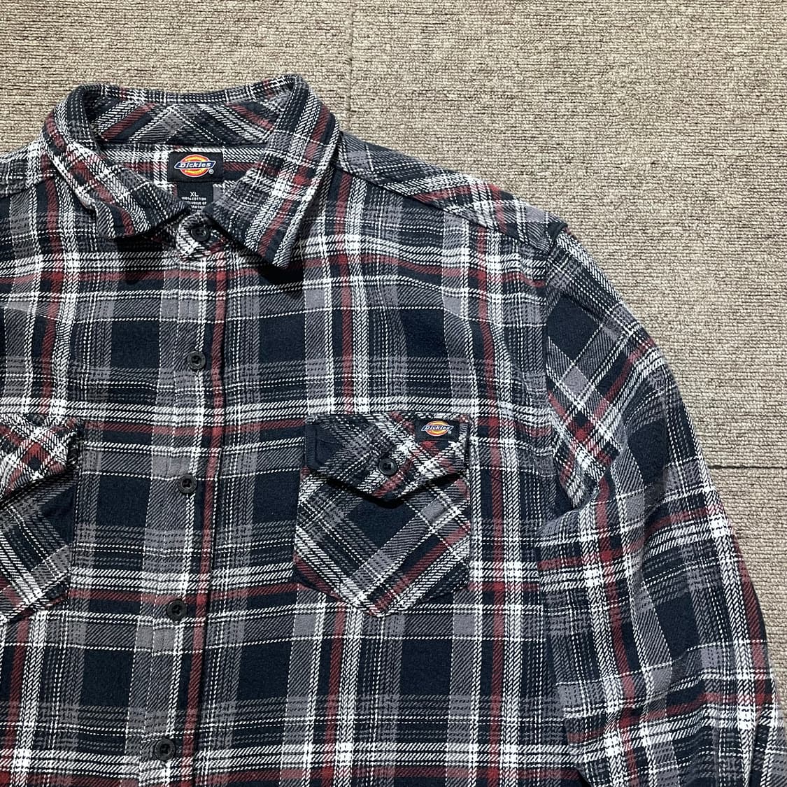 (XL) Dickies 디키즈 플란넬 체크 셔츠 상품이미지3