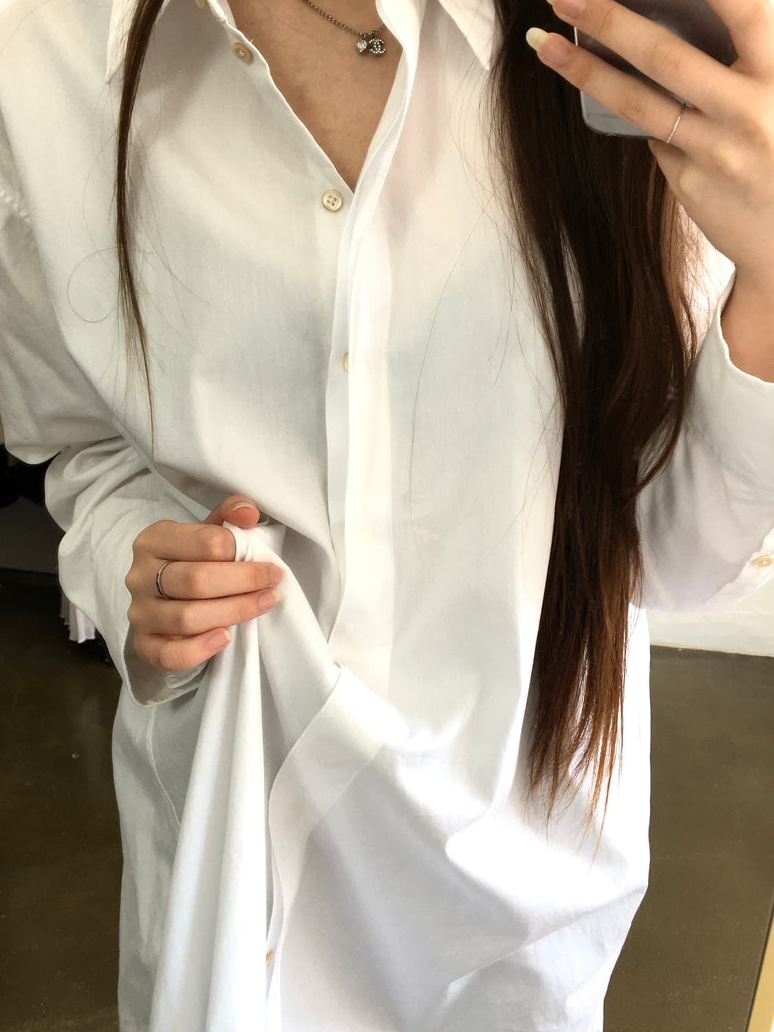 COS 화이트 셔츠 상품이미지1