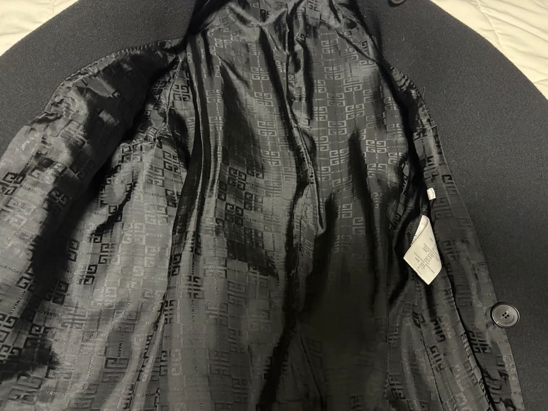 지방시 금장 더블버튼 오버핏 코트 46 상품이미지8