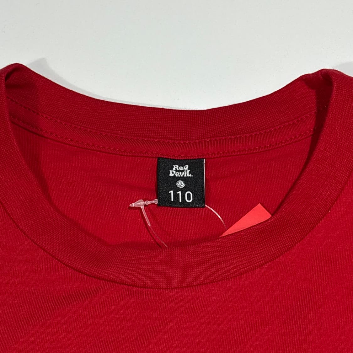 붉은 악마 빈티지 레드 그래픽 반팔티 상품이미지3
