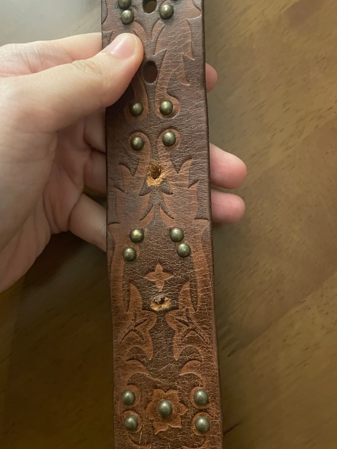 웨스턴 스터드 벨트 상품이미지5