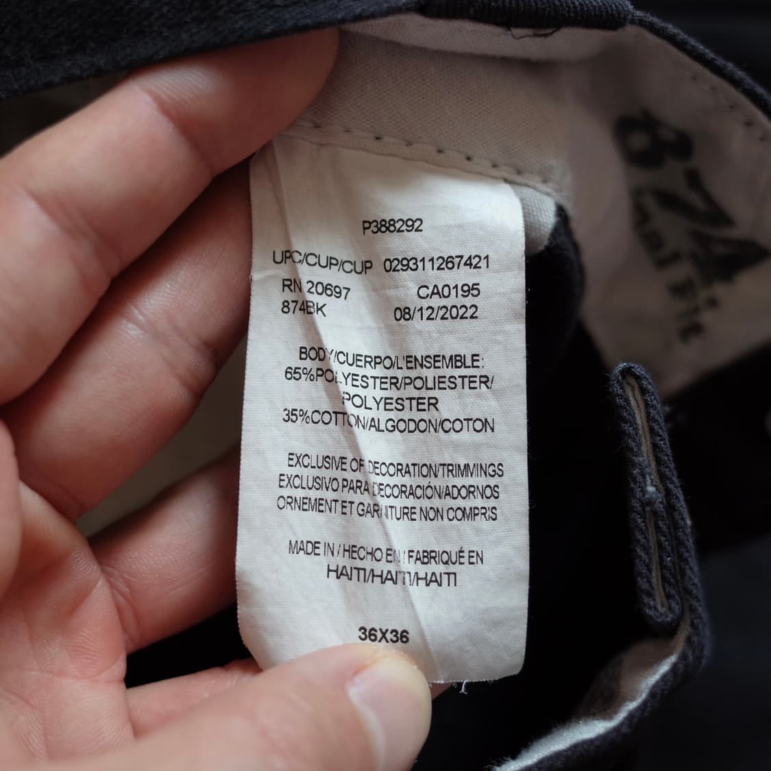 Dickies 874 original fit cotton pants 상품이미지10