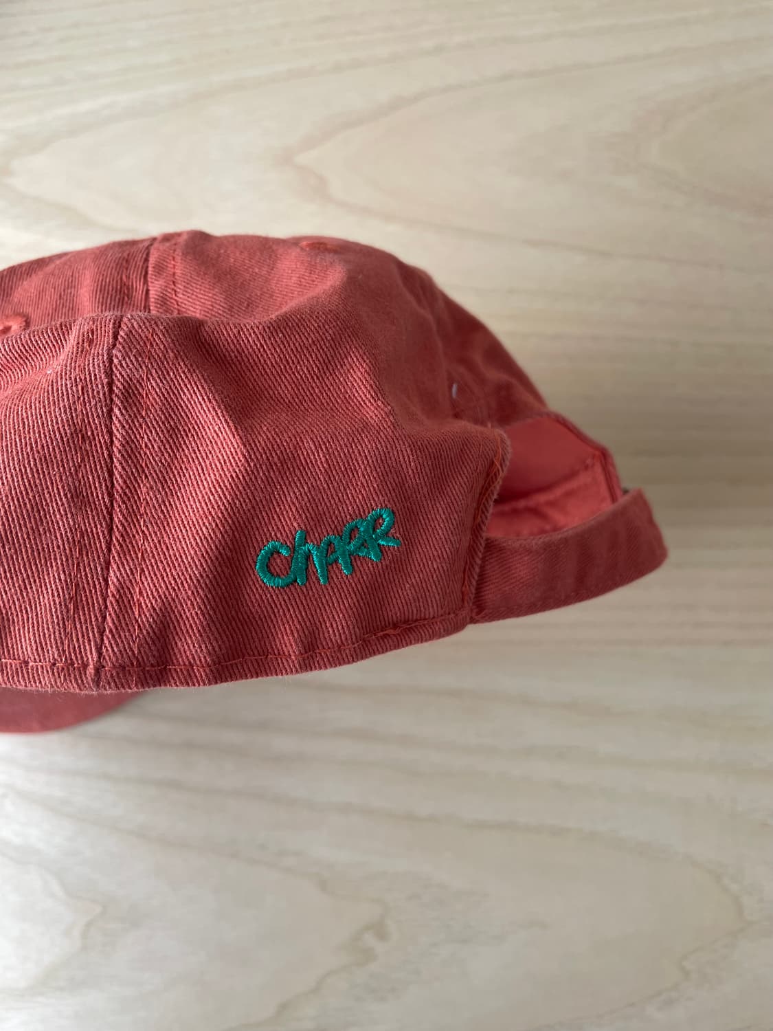 The childhood home 더차일드후드홈 딥오렌지 볼캡 상품이미지3