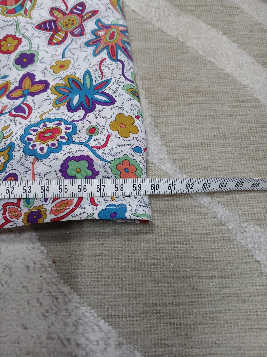 YMC 플로럴 패턴 홀터넥 맥시 원피스  상품이미지7