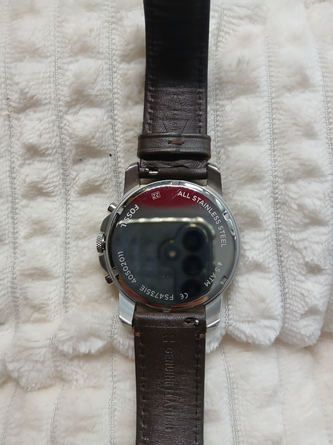 파슬..가죽 스트랩시계입니다.쿼츠 상품이미지3