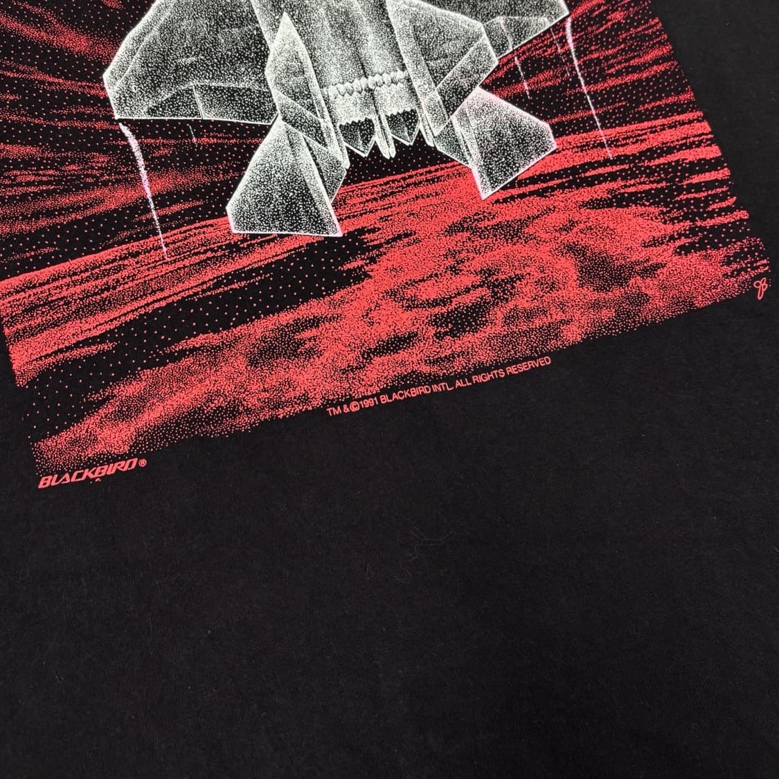 L)90's Airforce Blackbird 티셔츠 상품이미지7