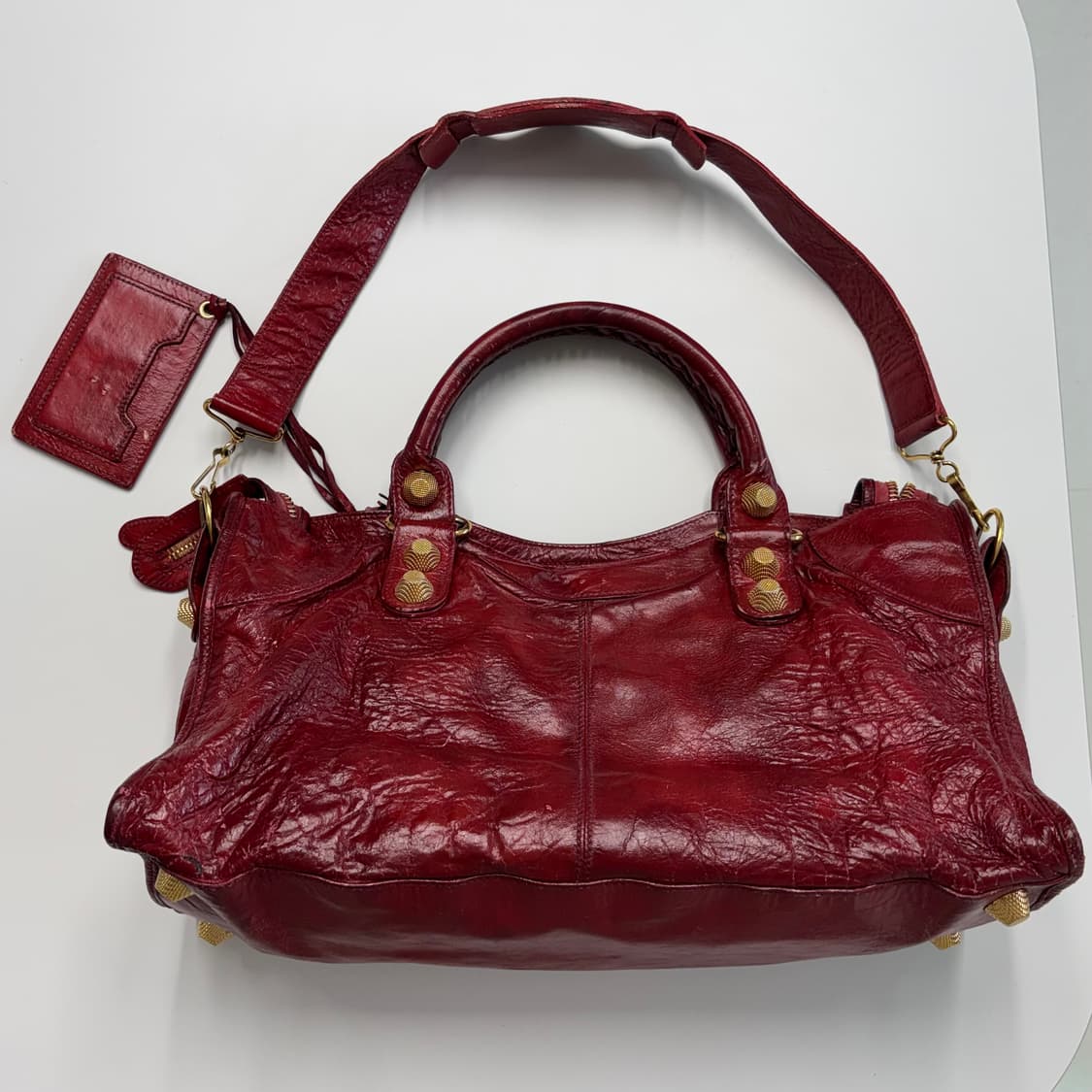 발렌시아가 자이언트 파트타임. 모터백 시티백 르시티 르카골 상품이미지2