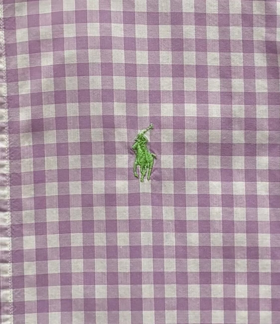Polo 폴로랄프로렌 깅엄 체크 반팔 셔츠 상품이미지3
