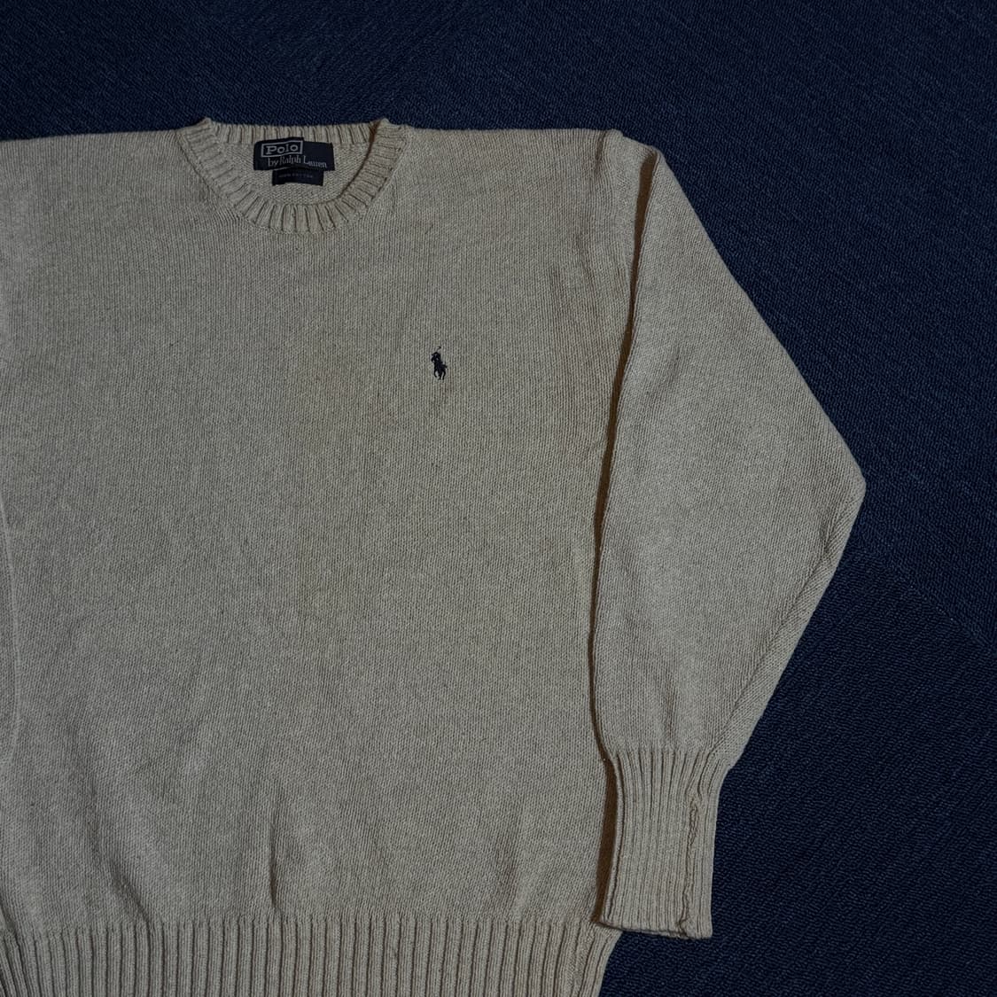 폴로 랄프로렌 베이지 니트 상품이미지2