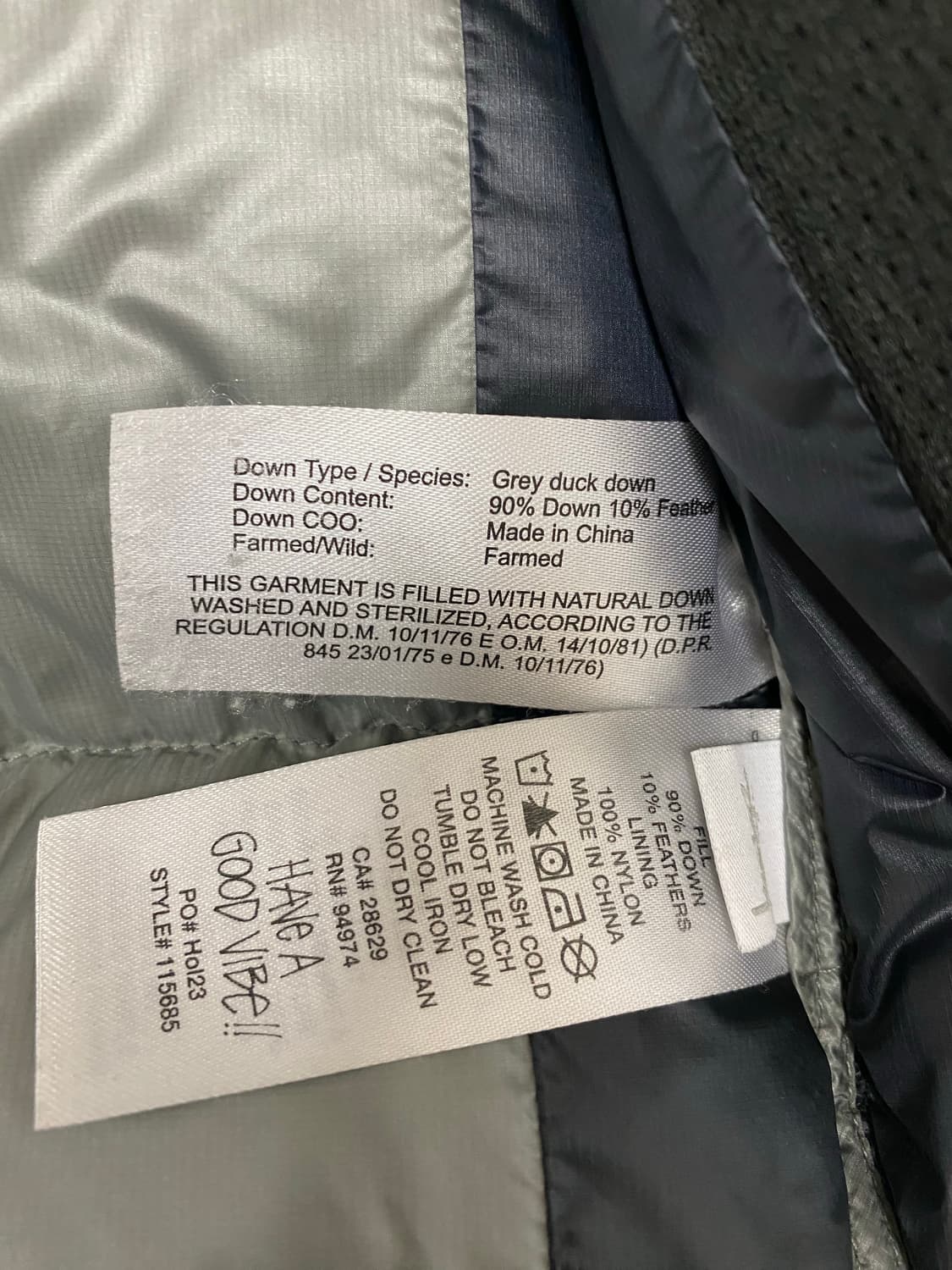 스투시 립스탑 패딩s 상품이미지3