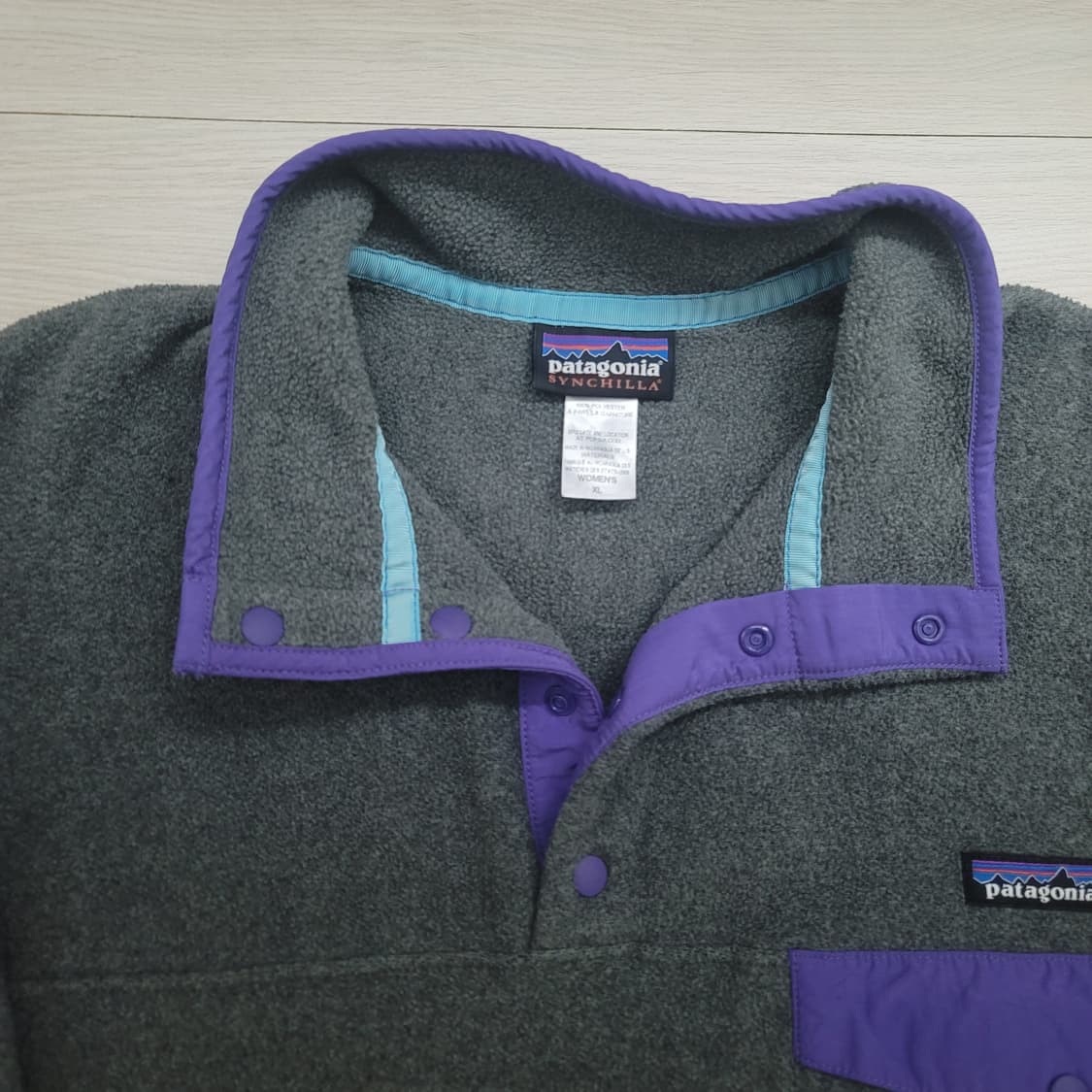 [우먼XL=남자L과 비슷] 파타고니아 신칠라 라이트웨이트 니켈/퍼플 상품이미지4