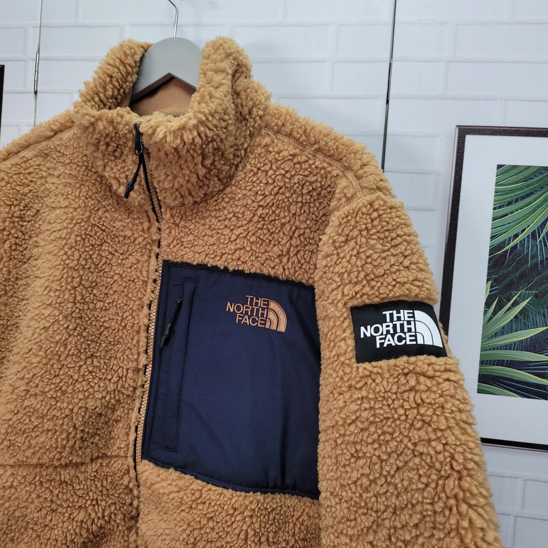 노스페이스 쉐르파 EX 뽀글이 플리스 후리스 자켓 L/100 새상품급 상품이미지3