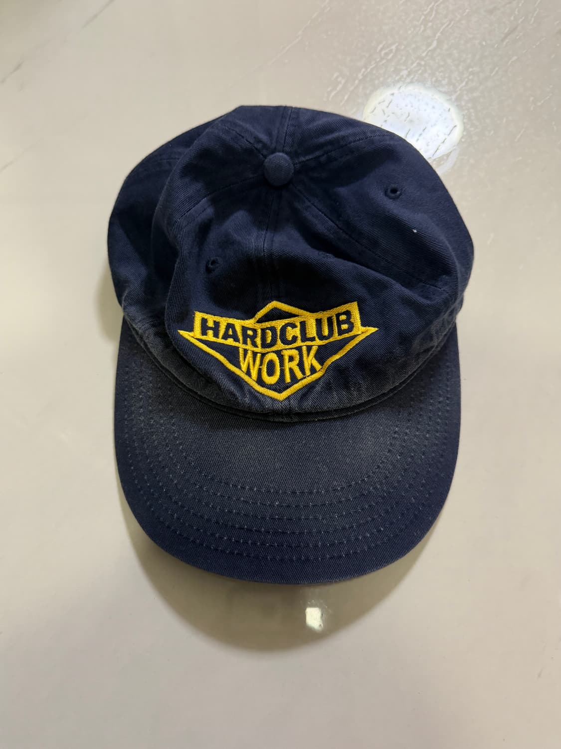 매뉴얼(KASUAL MANUAL) 하드 클럽 모자 네이비 상품이미지1